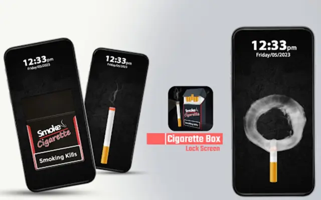 CigaretteBoxLockScreen android App screenshot 0