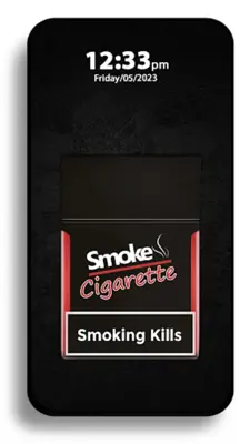 CigaretteBoxLockScreen android App screenshot 2